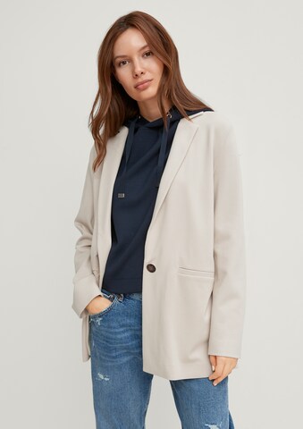 Blazer di comma casual identity in beige: frontale