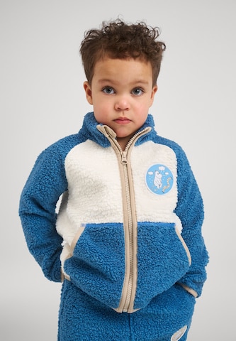 Reima Fleece jas 'Moomin Kramgo' in Blauw: voorkant