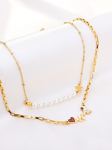 BS Schmuckdesign Necklace 'LoveSky' in Gold