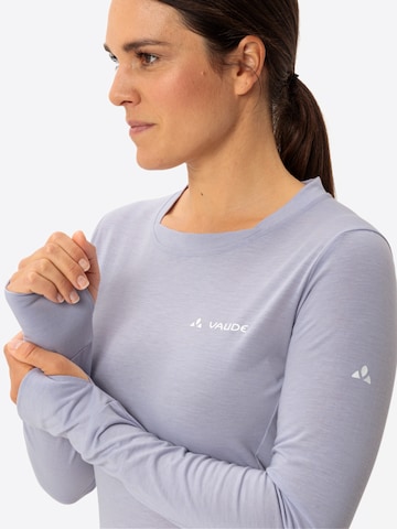 VAUDE Functioneel shirt 'Sveit II' in Lila