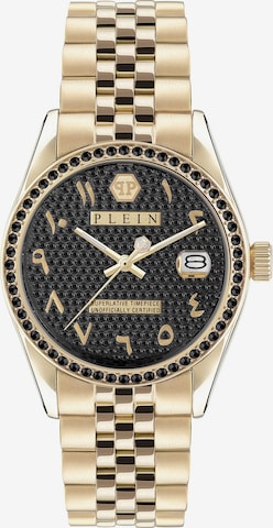 Montre à affichage analogique Philipp Plein en or : devant