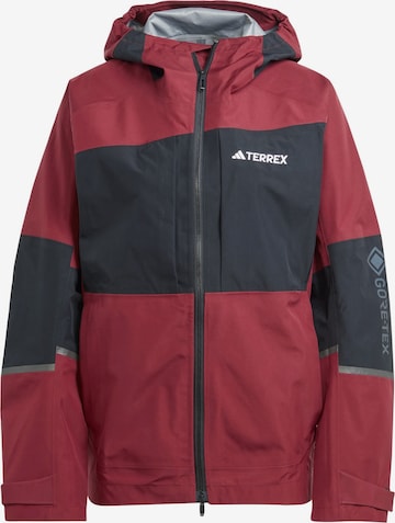 ADIDAS TERREX Outdoor Jacket ' XPLORIC' in Red: front