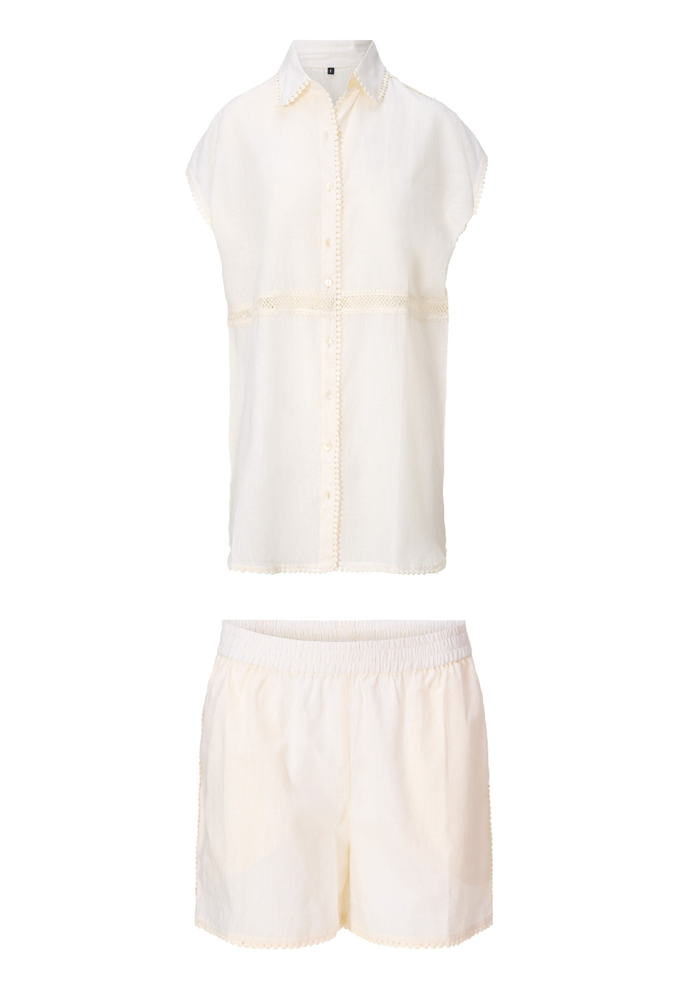 Pyjama LingaDore en blanc : devant