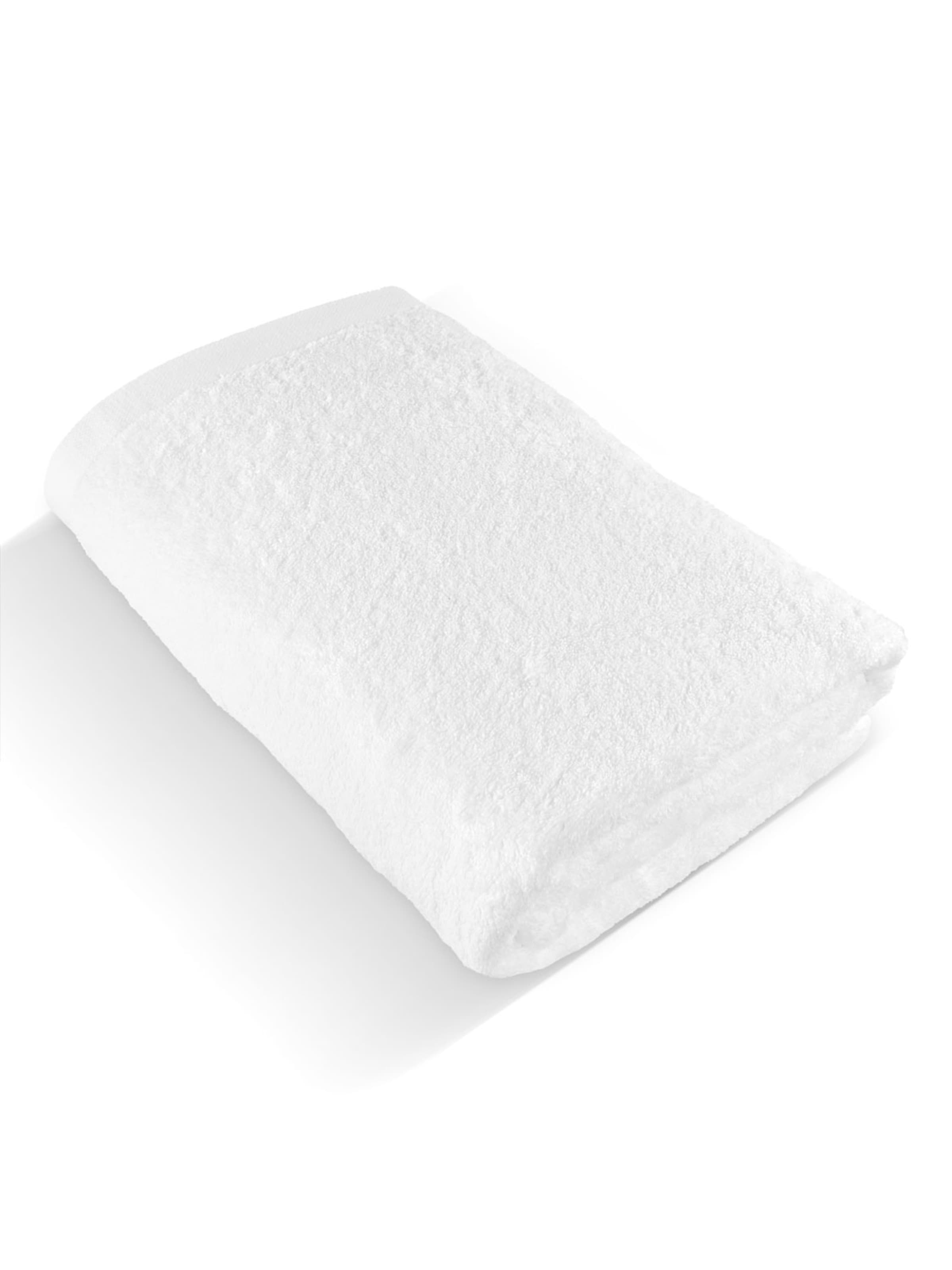 Herzbach home Shower Towel in White