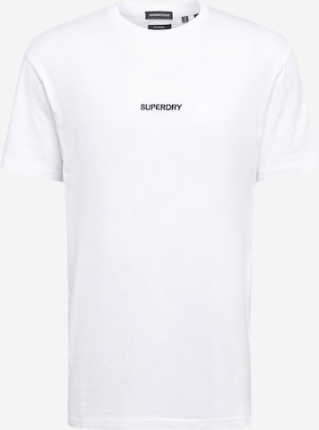 Superdry Regular fit Póló - fehér: elől