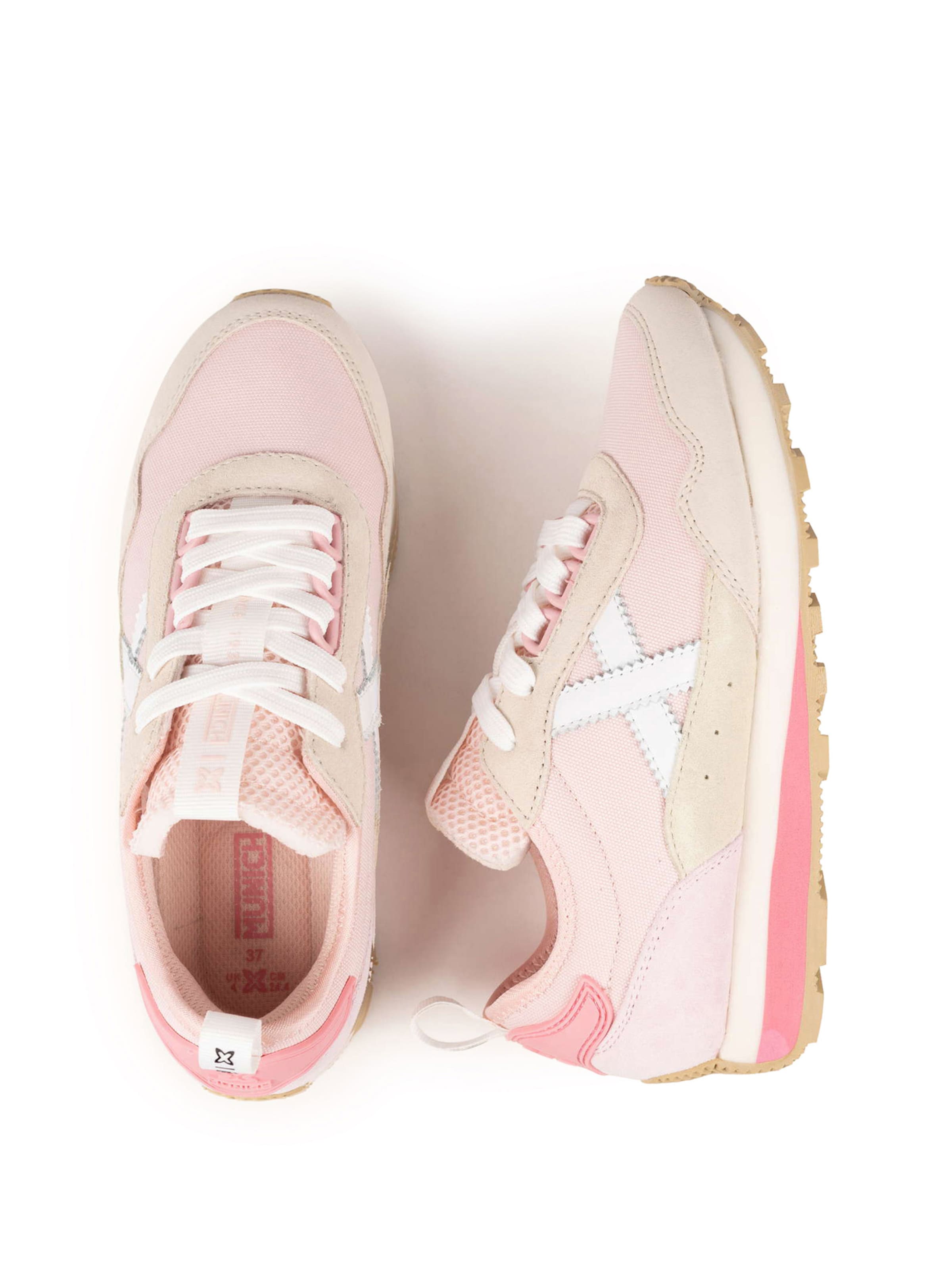 Baskets basses MUNICH en rose