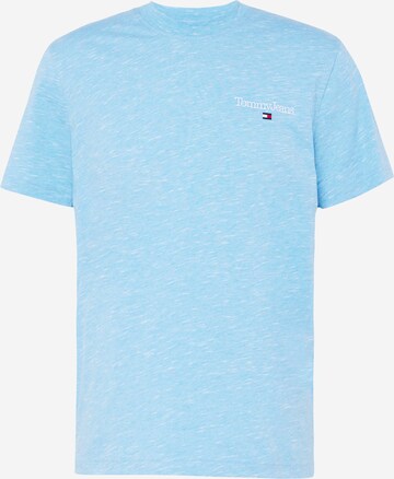 T-Shirt Tommy Jeans en bleu : devant