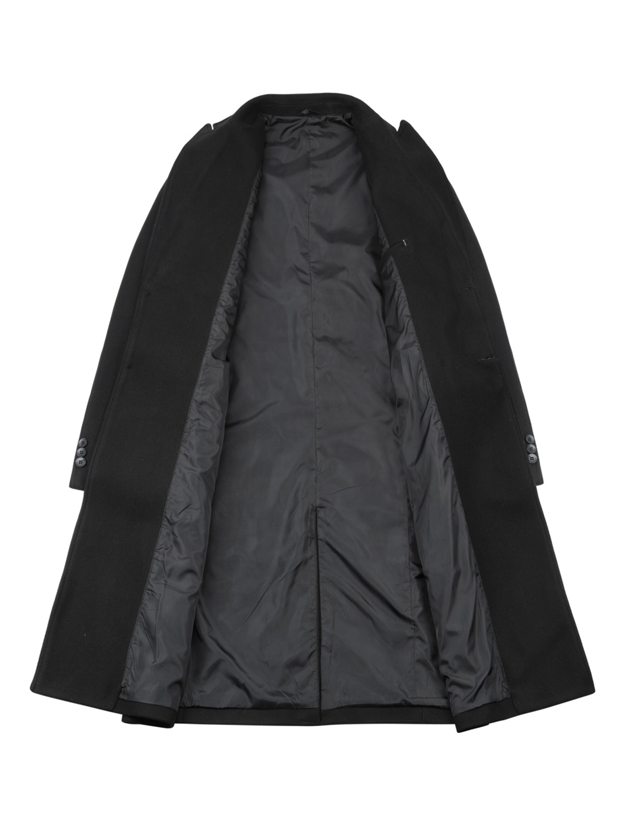 YOUTHUP Winter Coat in Black
