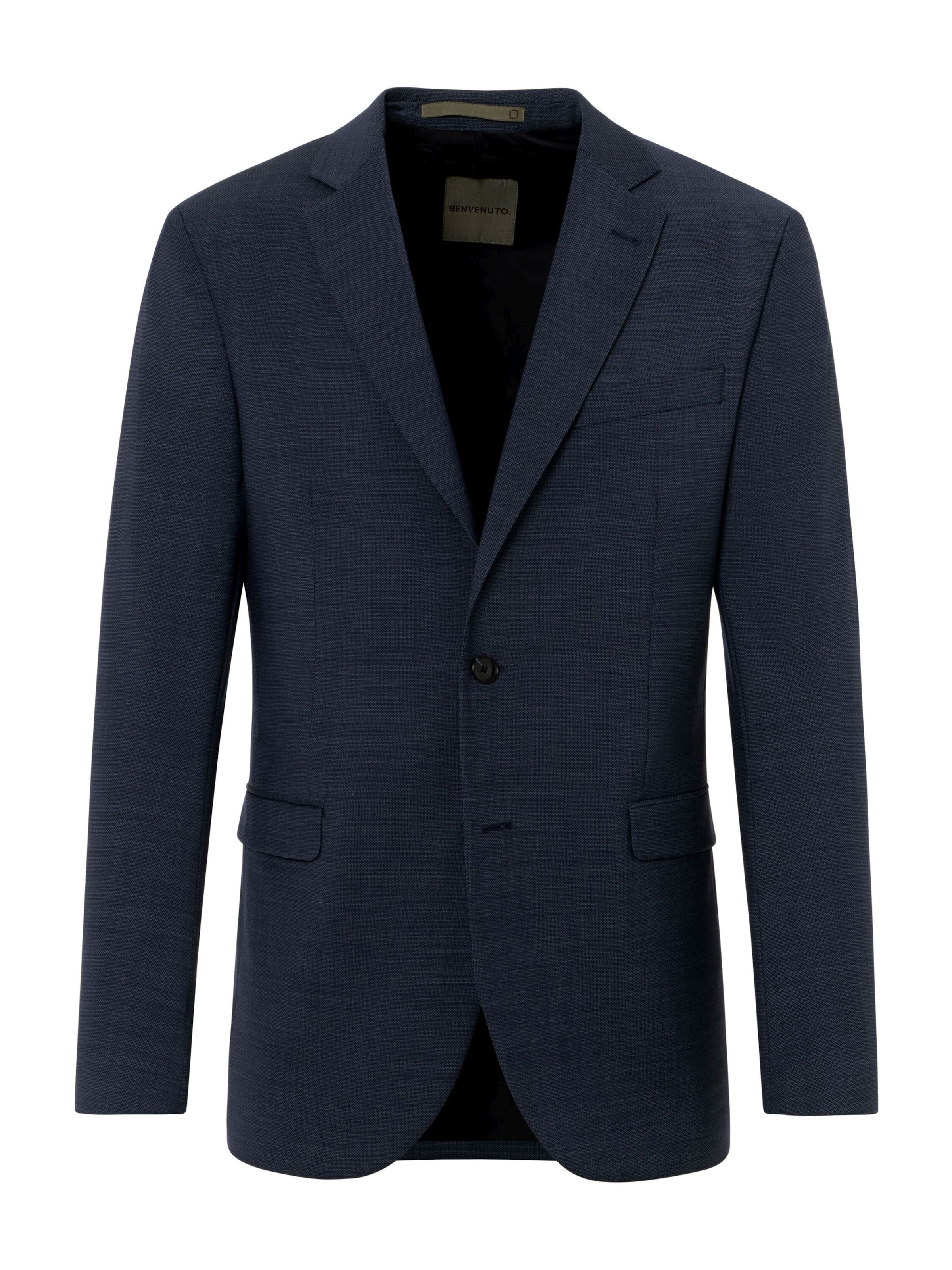 BENVENUTO Regular Fit Sakko in Blau: Vorderseite