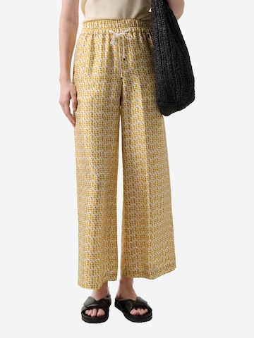 BOGNER Loose fit Trousers 'Emmy' in Yellow: front