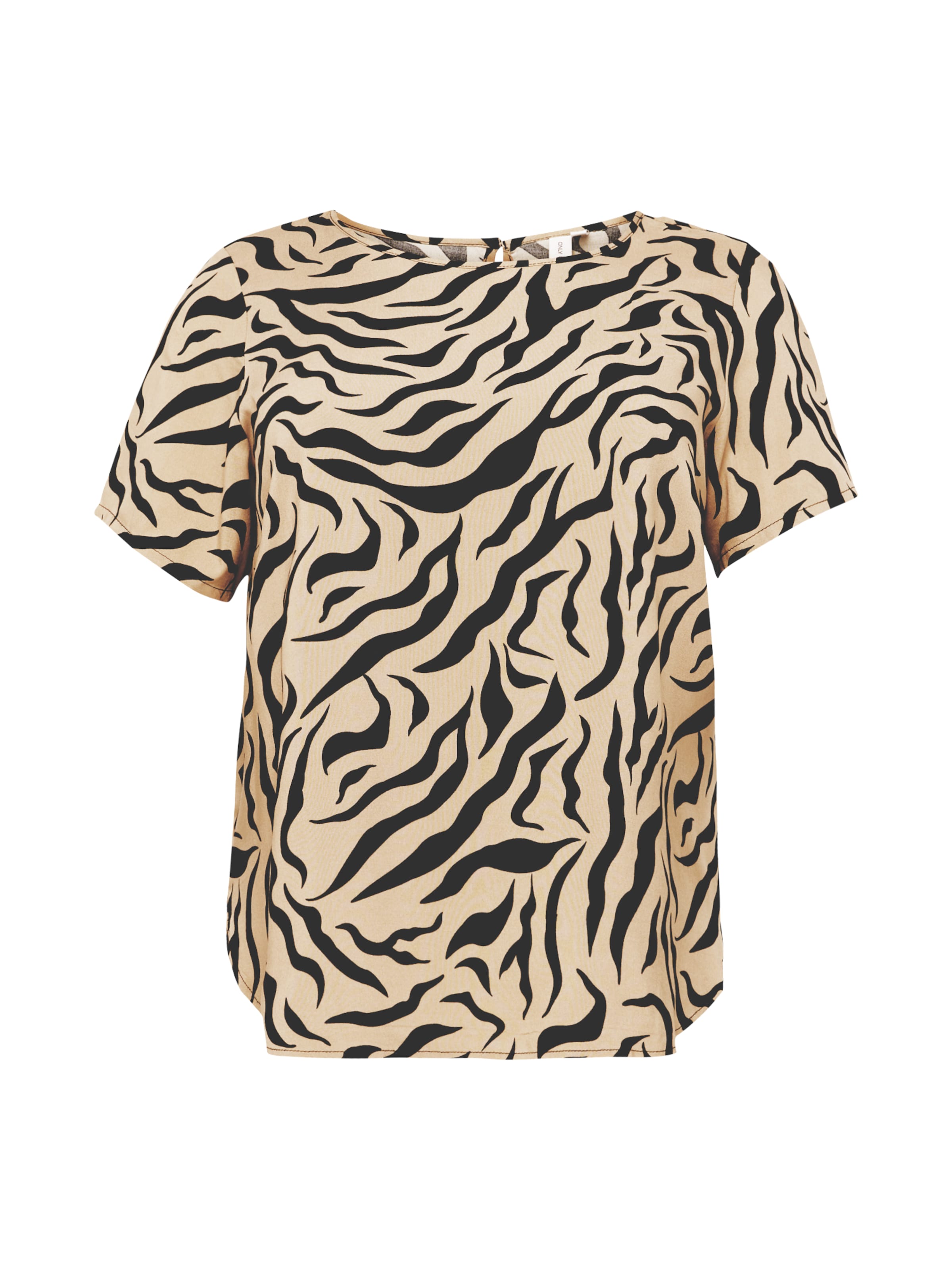 ONLY Carmakoma Μπλούζα 'CARNova' σε μπεζ: μπροστά