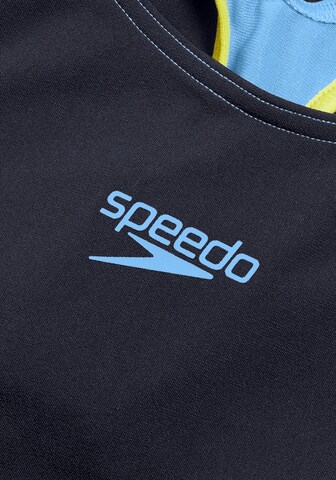 SPEEDO Badeanzug in Blau