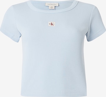 Calvin Klein Jeans Póló - lila: elől