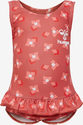 Hummel Swimsuit 'Filippa' in Pink: front