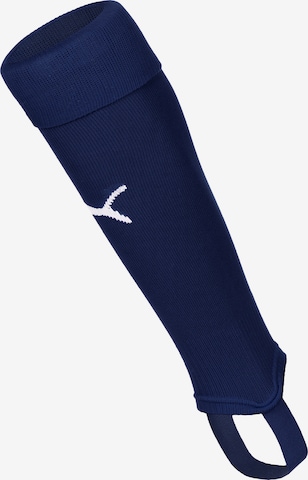 PUMA Soccer Socks 'Liga' in Blue: front