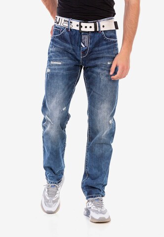 CIPO & BAXX Regular Jeans in Blue: front