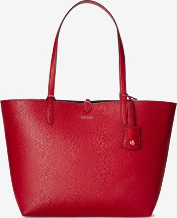 Lauren Ralph Lauren Nakupovalna torba | rdeča barva
