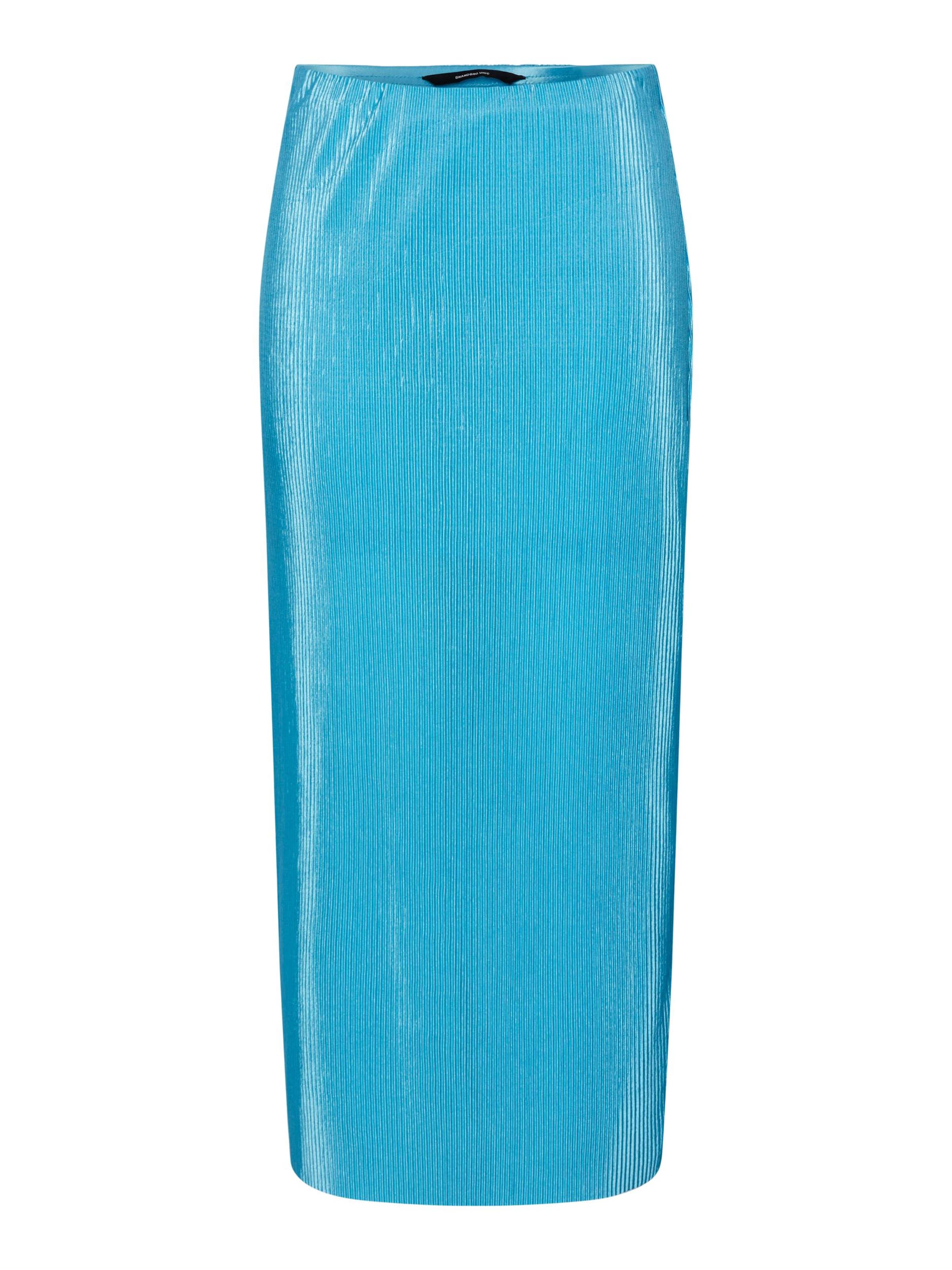 Jupe 'HENNA' PIECES en bleu : devant