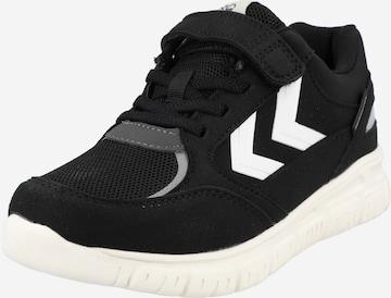 Hummel - Zapatillas deportivas en negro: frente