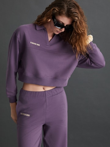 Grimelange Sweatshirt i lilla