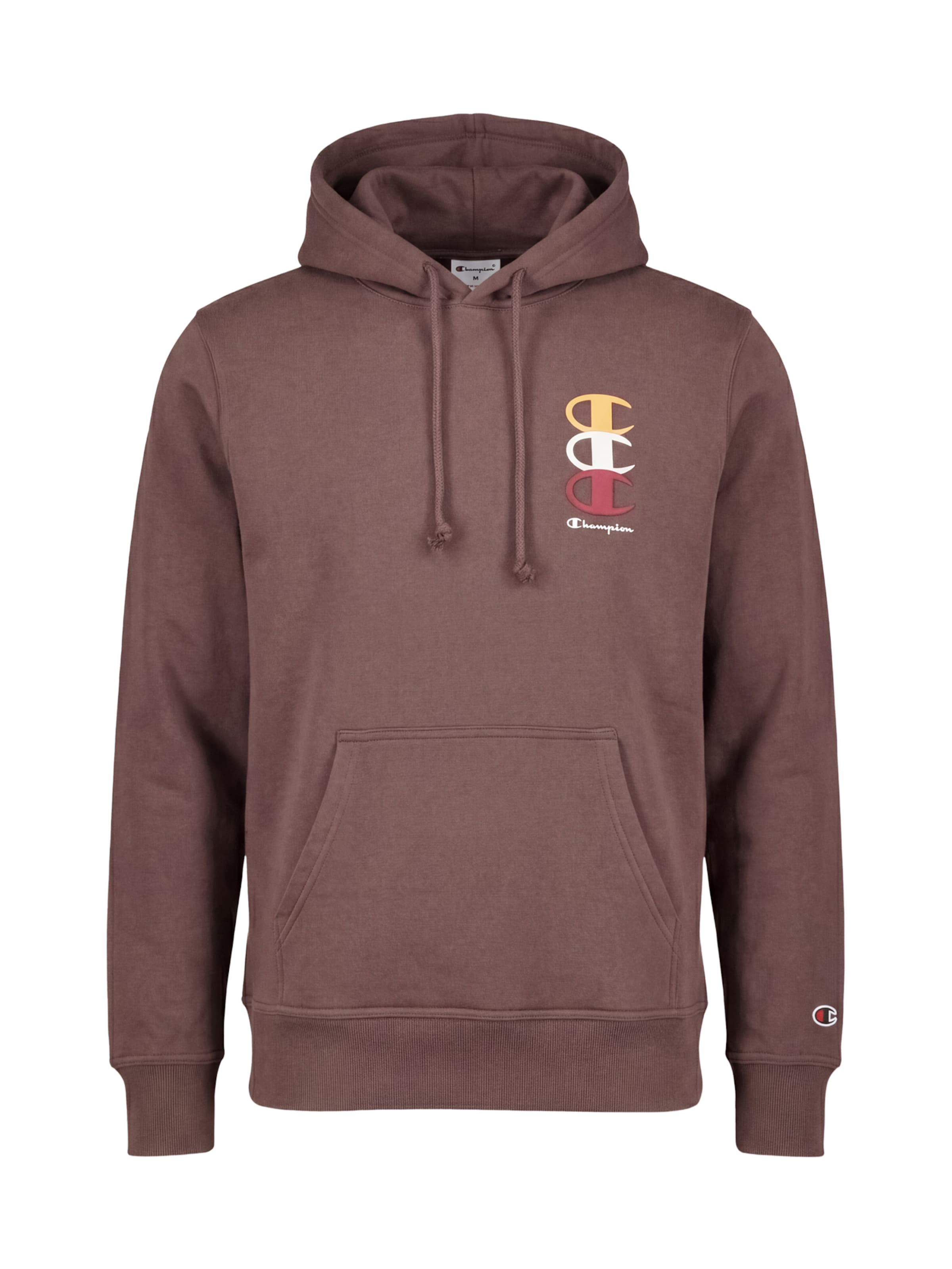 Sweat-shirt Champion en marron : devant