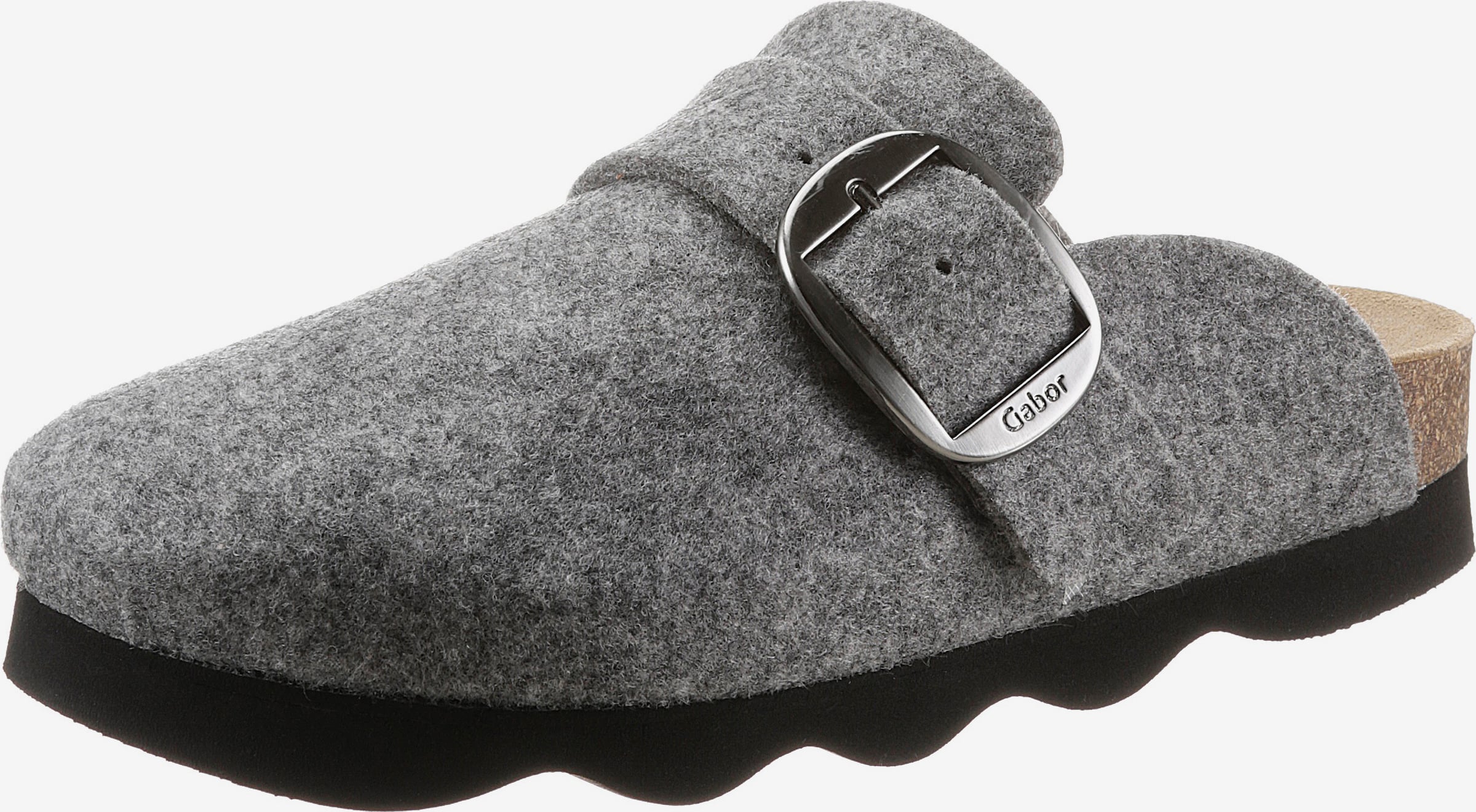 GABOR Clogs in Grey ABOUT YOU