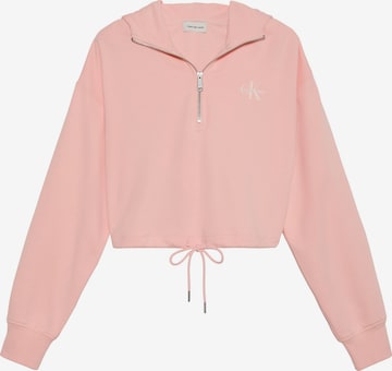 Calvin Klein Jeans Sweatshirt in Orange: Vorderseite