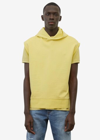 Sweat-shirt Marc O'Polo en jaune : devant