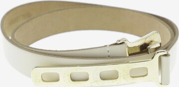 Kaviar Gauche Belt in One size in White: front
