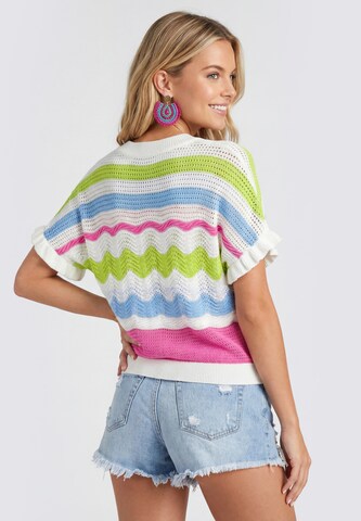 Pull-over IZIA en blanc