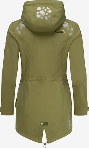 MARIKOO Weatherproof jacket 'Ulissaa' in Green