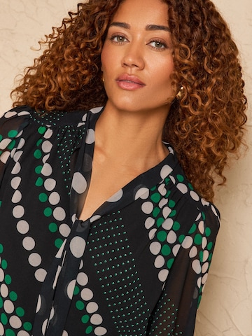 love & roses Bluse in Schwarz