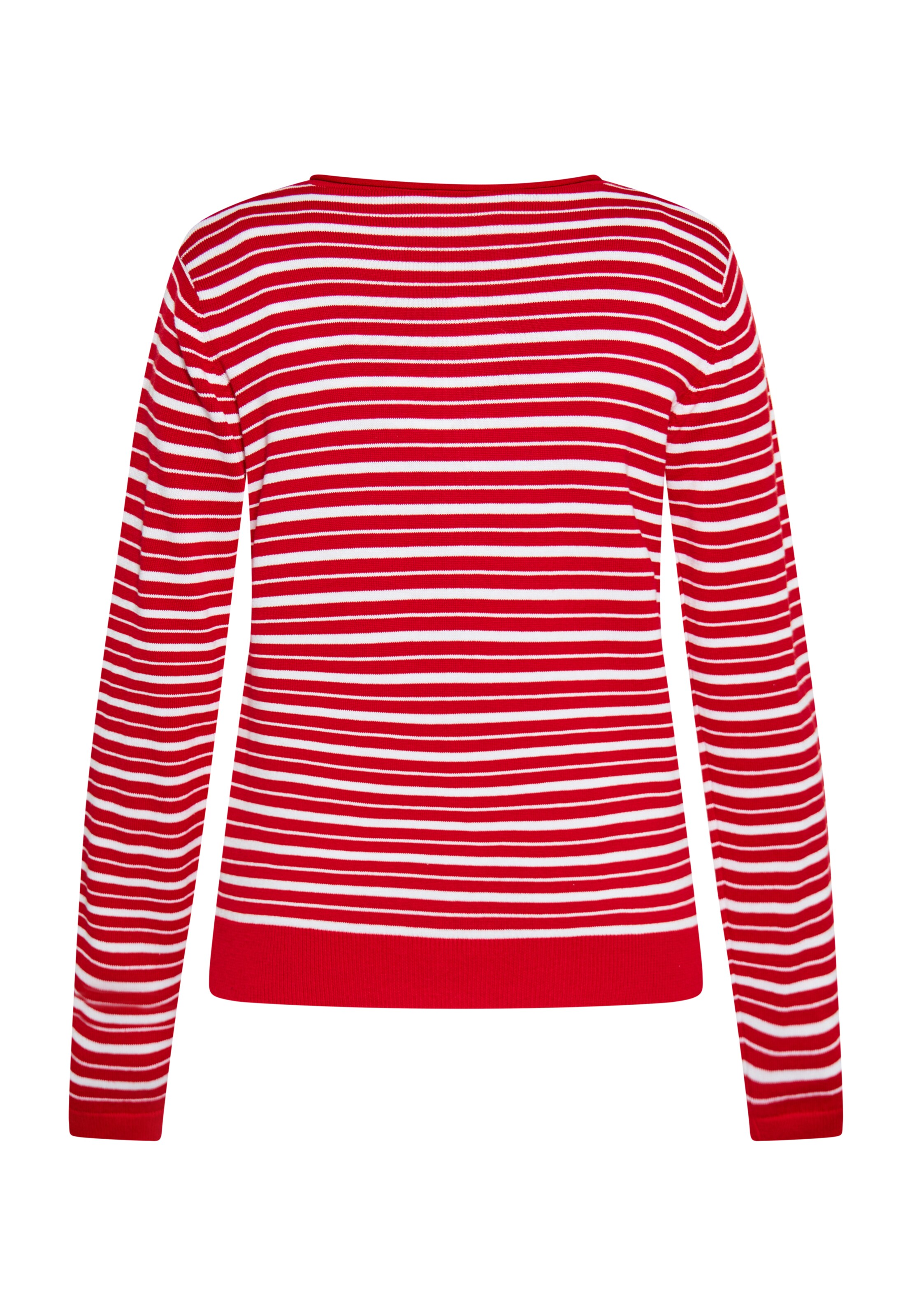 usha BLUE LABEL Πλεκτή ζακέτα σε κόκκινο