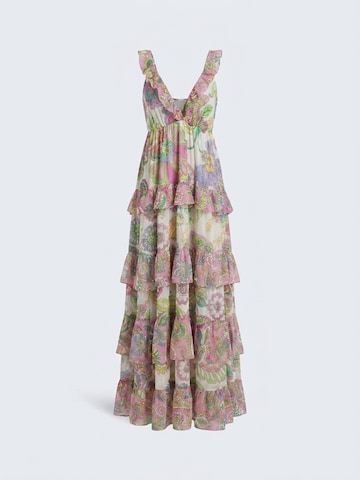 Robe 'Ingrid' Miss June en mélange de couleurs