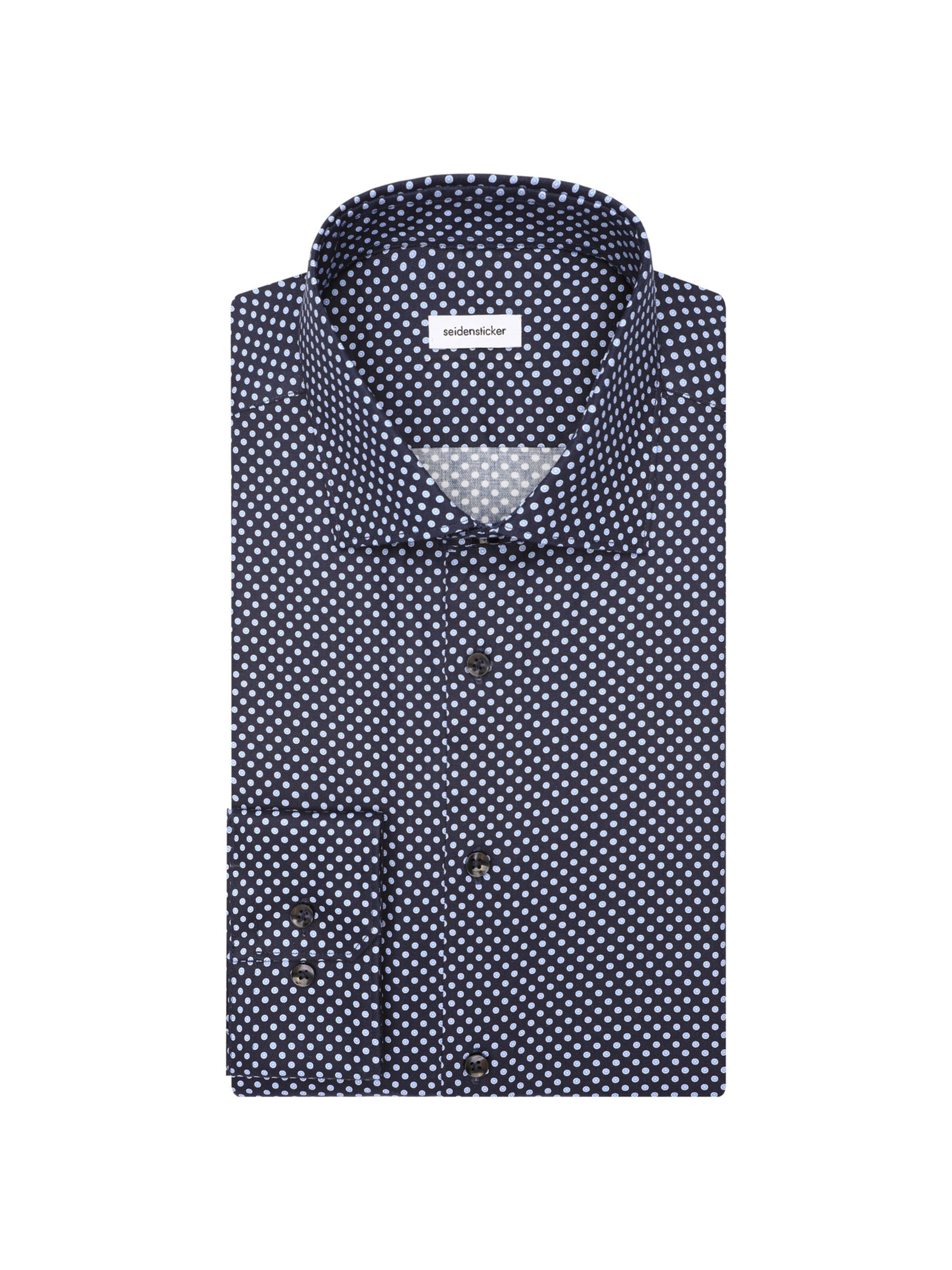 Coupe slim Chemise business 'SMART ESSENTIALS' SEIDENSTICKER en bleu