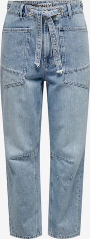 ONLY Loosefit Jeans 'COOPER' in Blauw: voorkant
