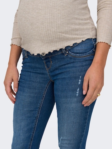 Only Maternity Skinny Jeans 'Kendell' in Blauw