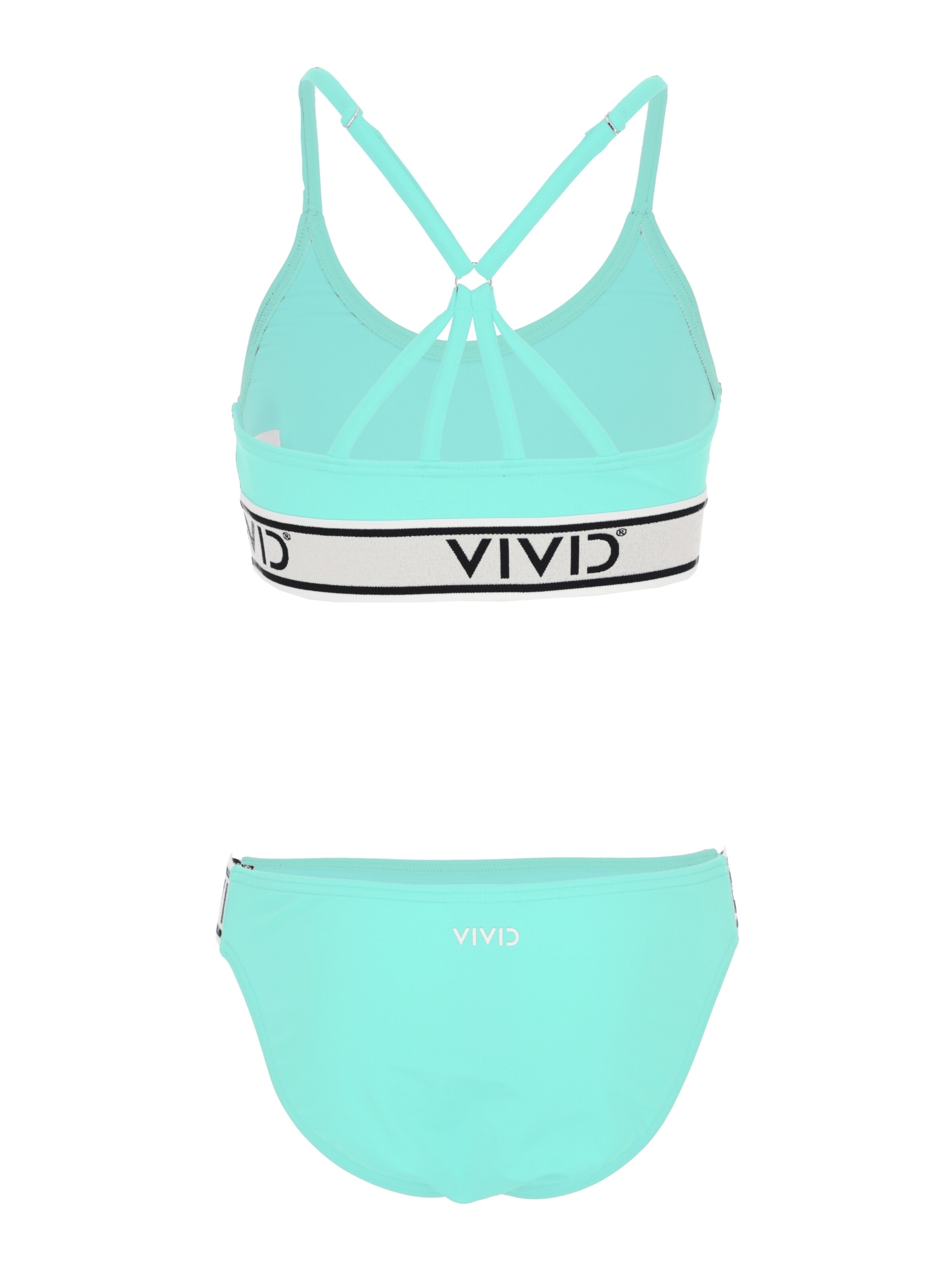 VIVID Bustier Bikini - zöld