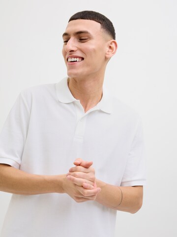 JACK & JONES Koszulka 'JJKANE' w kolorze biały