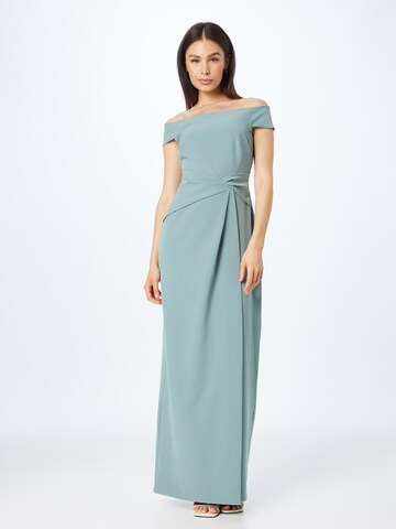 Robe de soirée 'SARAN' Lauren Ralph Lauren en bleu : devant