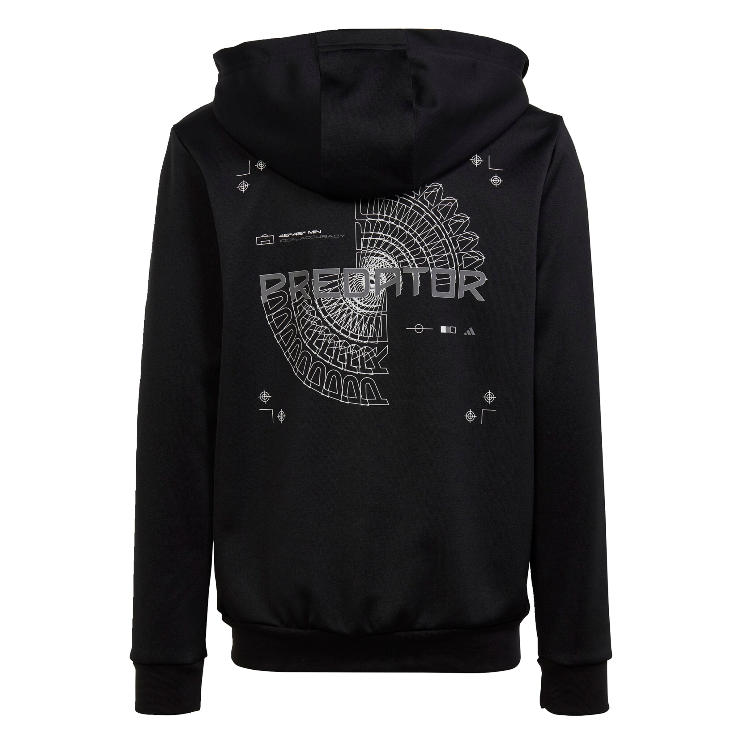 ADIDAS PERFORMANCE Sportsweatjacke 'Predator ' in Schwarz