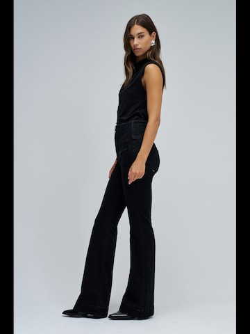 Salsa Jeans Flared Jeans 'Diva' in Zwart