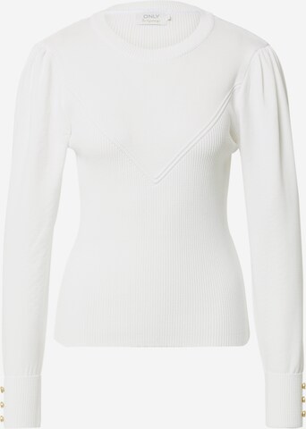 ONLY Sweater 'SALLY' in White: front
