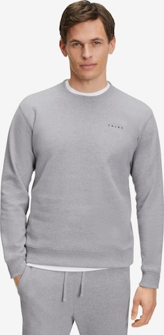 FALKE Sweatshirt 'Sweat' in Grau: Vorderseite