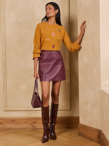 love & roses - Jersey en amarillo