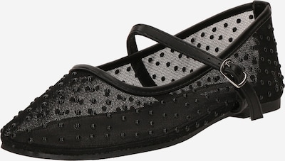 Balerinos su dirželiais iš GLAMOROUS, spalva – juoda, Prekių apžvalga