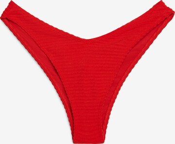 Bas de bikini Calvin Klein Swimwear en rouge : devant