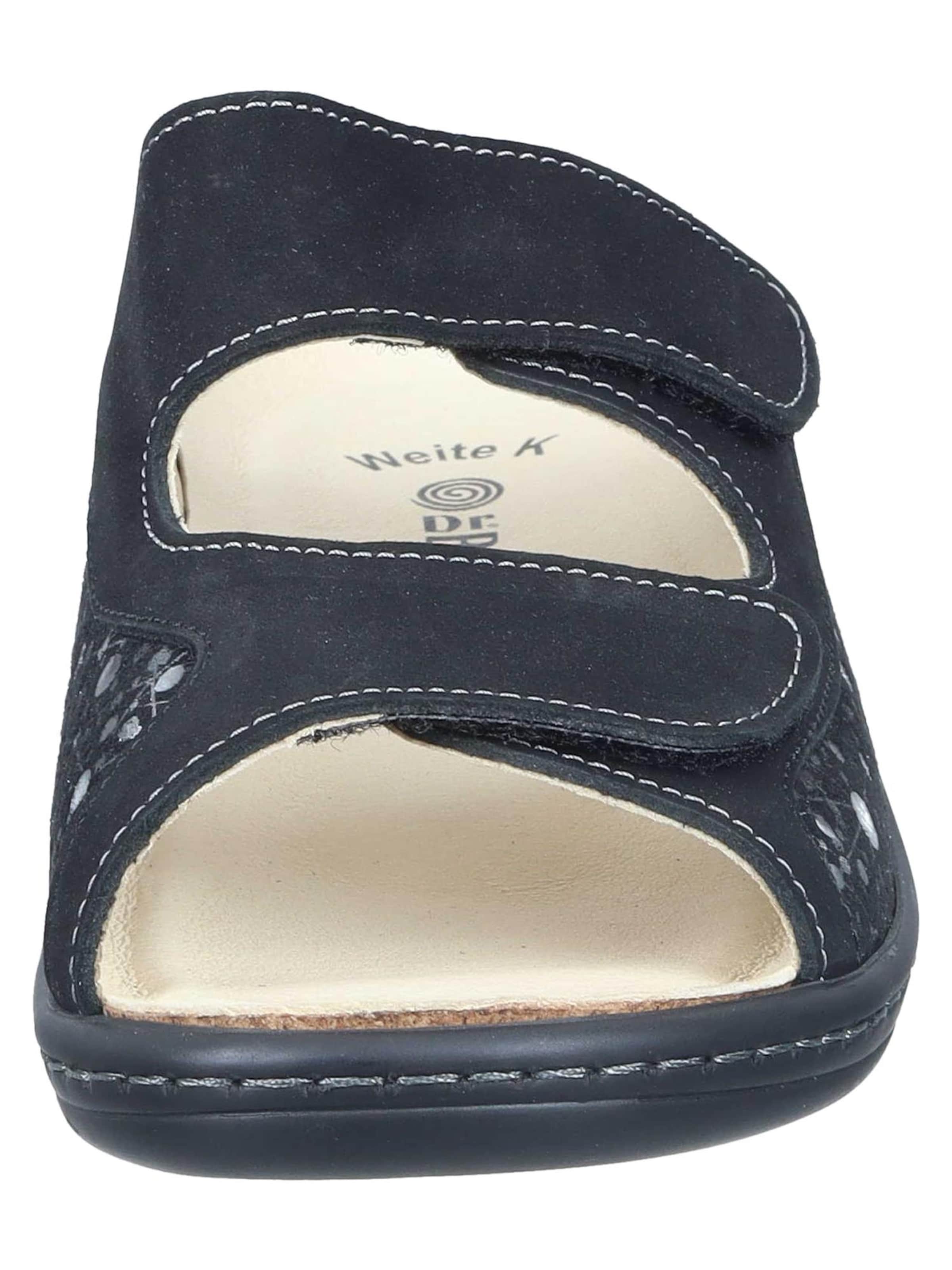 DR. BRINKMANN Mules 'Chelva' in Black