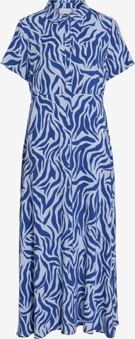 Robe-chemise VILA en bleu : devant