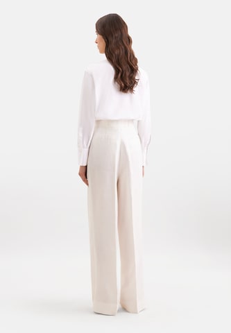 Regular Pantalon SEIDENSTICKER en blanc